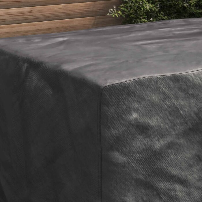 Κάλυμμα επίπλων Μονόχρωμο Μαύρο 170 x 100 x 70 εκ. 210D - Image 4