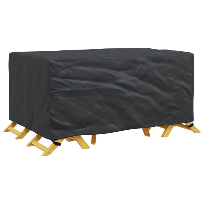 Κάλυμμα επίπλων Μονόχρωμο Μαύρο 172 x 113 x 73 cm 420D - Image 3