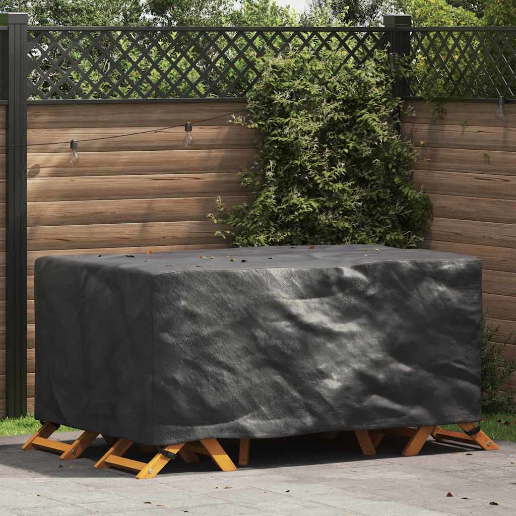 vidaXL Κάλυμμα επίπλων Μονόχρωμο Μαύρο 172 x 113 x 73 cm 600D vidaXL Κάλυμμα επίπλων Μονόχρωμο Μαύρο 172 x 113 x 73 cm 600D