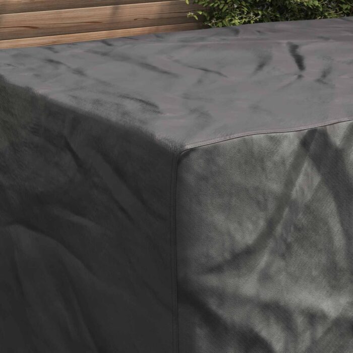 Κάλυμμα επίπλων Μονόχρωμο Μαύρο 180 x 120 x 74 εκ. 210D - Image 4