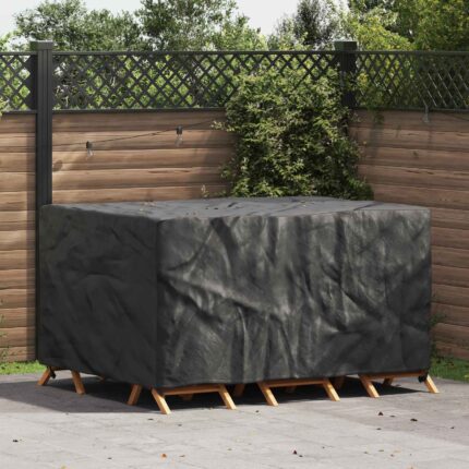 vidaXL Κάλυμμα επίπλων Μονόχρωμο Μαύρο 180 x 140 x 90 cm 210D