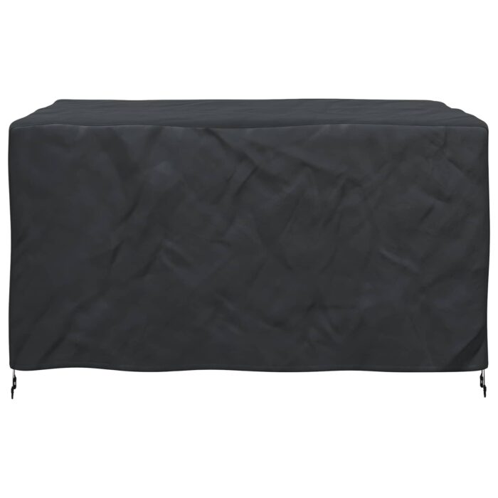 Κάλυμμα επίπλων Μονόχρωμο Μαύρο 180 x 150 x 85 εκ. 600D - Image 7