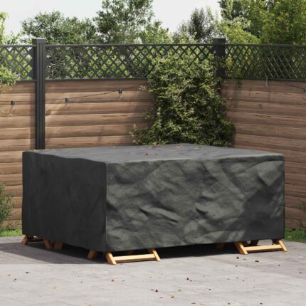 vidaXL Κάλυμμα επίπλων Μονόχρωμο Μαύρο 200 x 160 x 70 cm 600D