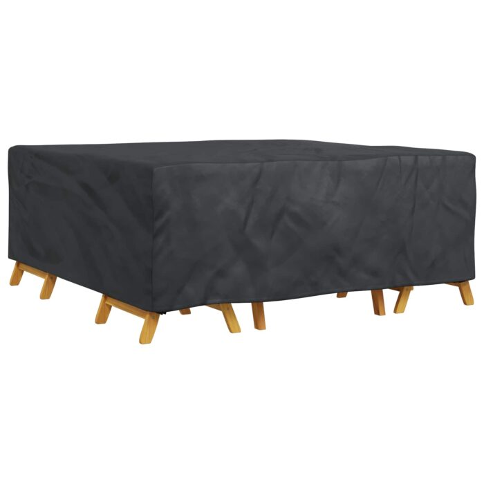 Κάλυμμα επίπλων Μονόχρωμο Μαύρο 200 x 190 x 85 εκ. 420D - Image 3