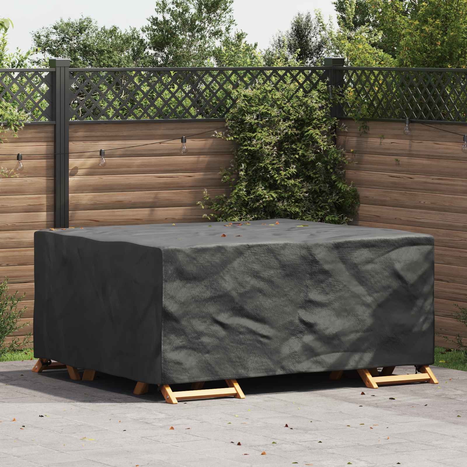 vidaXL Κάλυμμα επίπλων Μονόχρωμο Μαύρο 200 x 165 x 80 cm 210D vidaXL Κάλυμμα επίπλων Μονόχρωμο Μαύρο 200 x 165 x 80 cm 210D