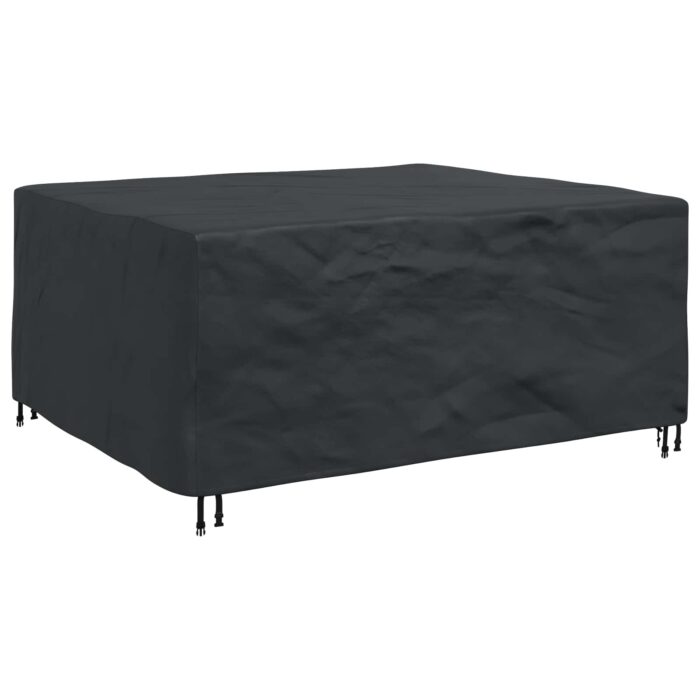 Κάλυμμα επίπλων Μονόχρωμο Μαύρο 200 x 165 x 80 cm 420D - Image 2