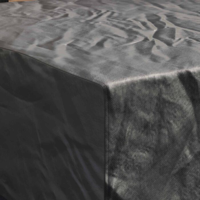 Κάλυμμα επίπλων Μονόχρωμο Μαύρο 220 x 220 x 70 εκ. 210D - Image 4