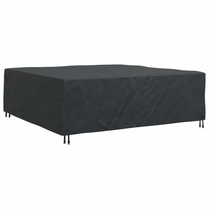 Κάλυμμα επίπλων Μονόχρωμο Μαύρο 220 x 220 x 70 εκ. 600D - Image 7