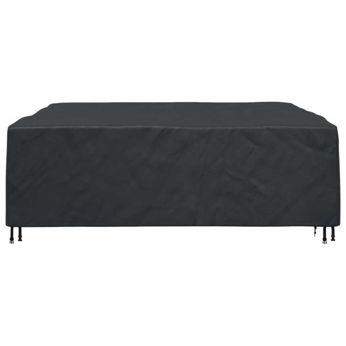 Κάλυμμα επίπλων Μονόχρωμο Μαύρο 220 x 220 x 70 εκ. 600D - Image 5