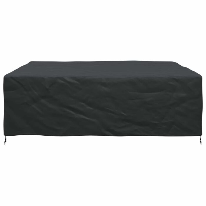 Κάλυμμα επίπλων Μονόχρωμο Μαύρο 220 x 220 x 70 εκ. 600D - Image 6