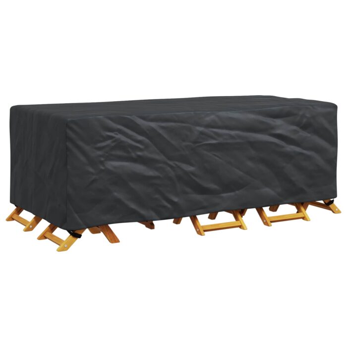 Κάλυμμα επίπλων Μονόχρωμο Μαύρο 229 x 113 x 73 cm 210D - Image 3
