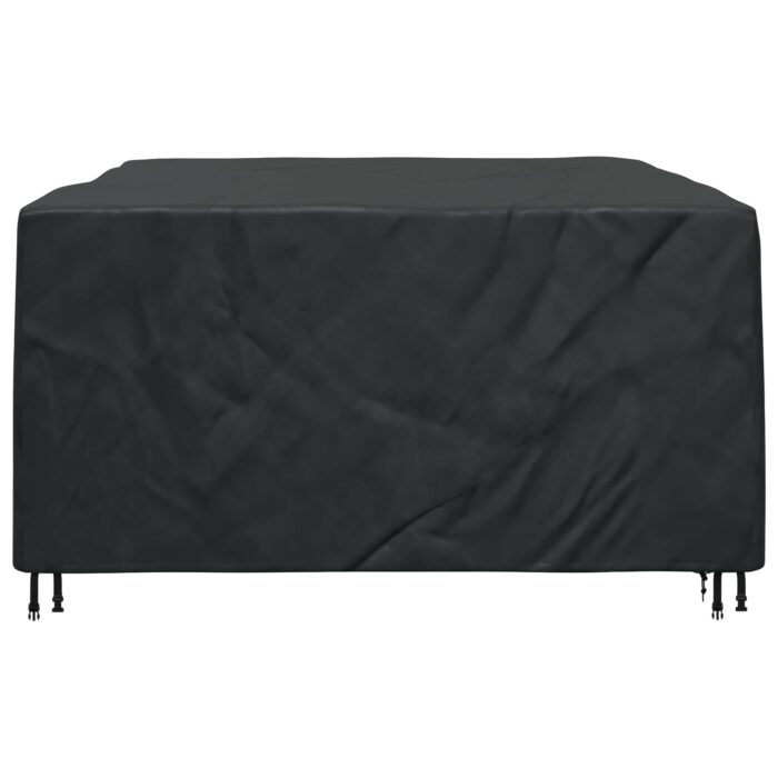 Κάλυμμα επίπλων Μονόχρωμο Μαύρο 240 x 190 x 90 εκ. 600D - Image 6