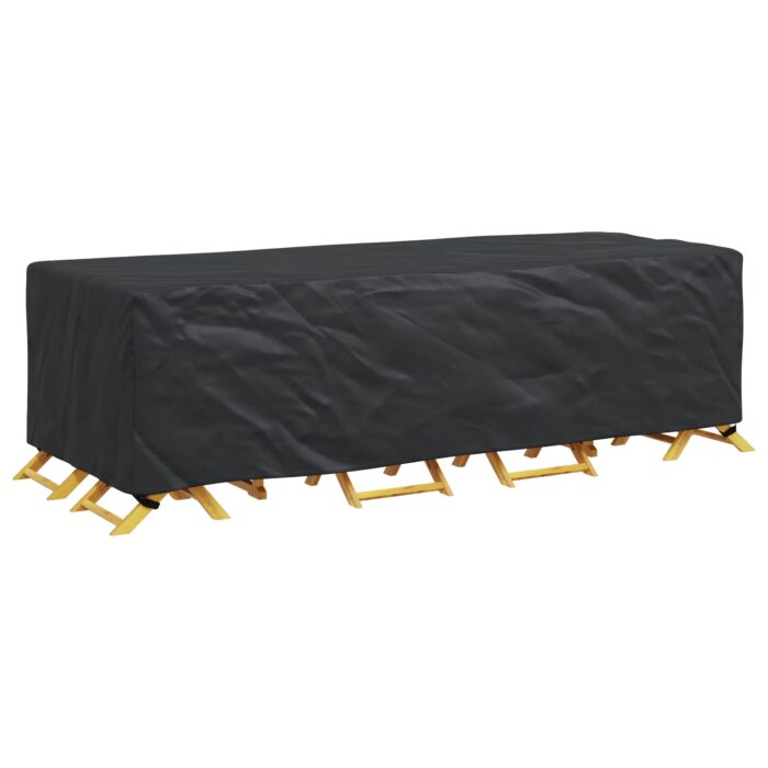 Κάλυμμα επίπλων Μονόχρωμο Μαύρο 270 x 110 x 70 εκ. 210D - Image 3