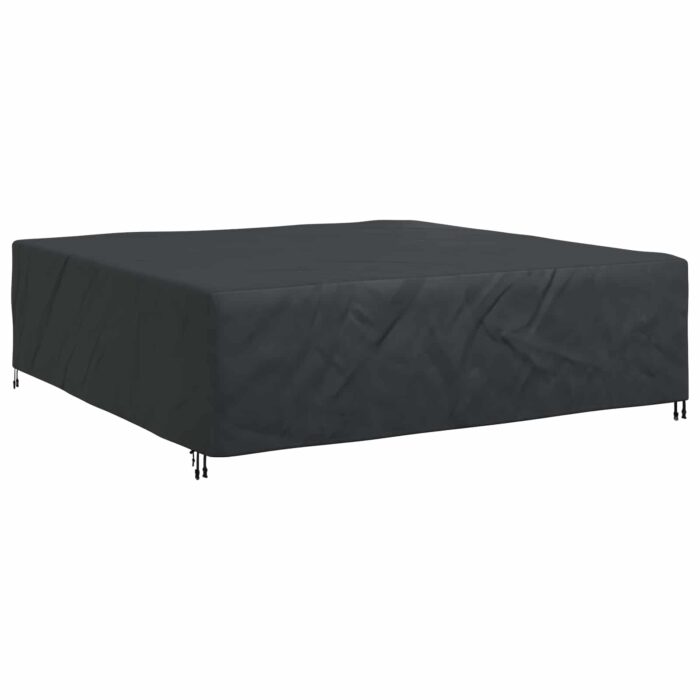 Κάλυμμα επίπλων Μονόχρωμο Μαύρο 275 x 275 x 70 εκ. 600D - Image 5