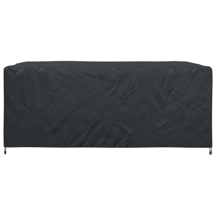 Κάλυμμα επίπλων Μονόχρωμο Μαύρο 280 x 204 x 106 εκ. 600D - Image 7