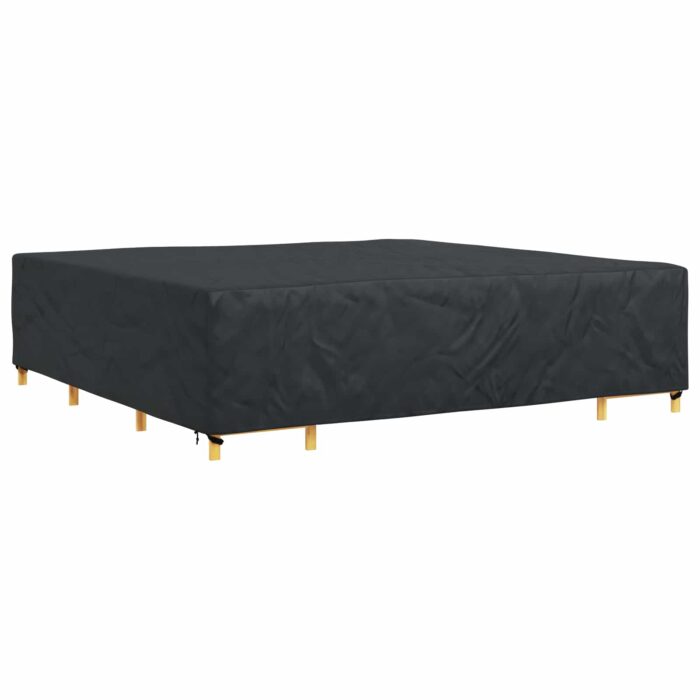 Κάλυμμα επίπλων Μονόχρωμο Μαύρο 300 x 300 x 70 cm 210D - Image 3