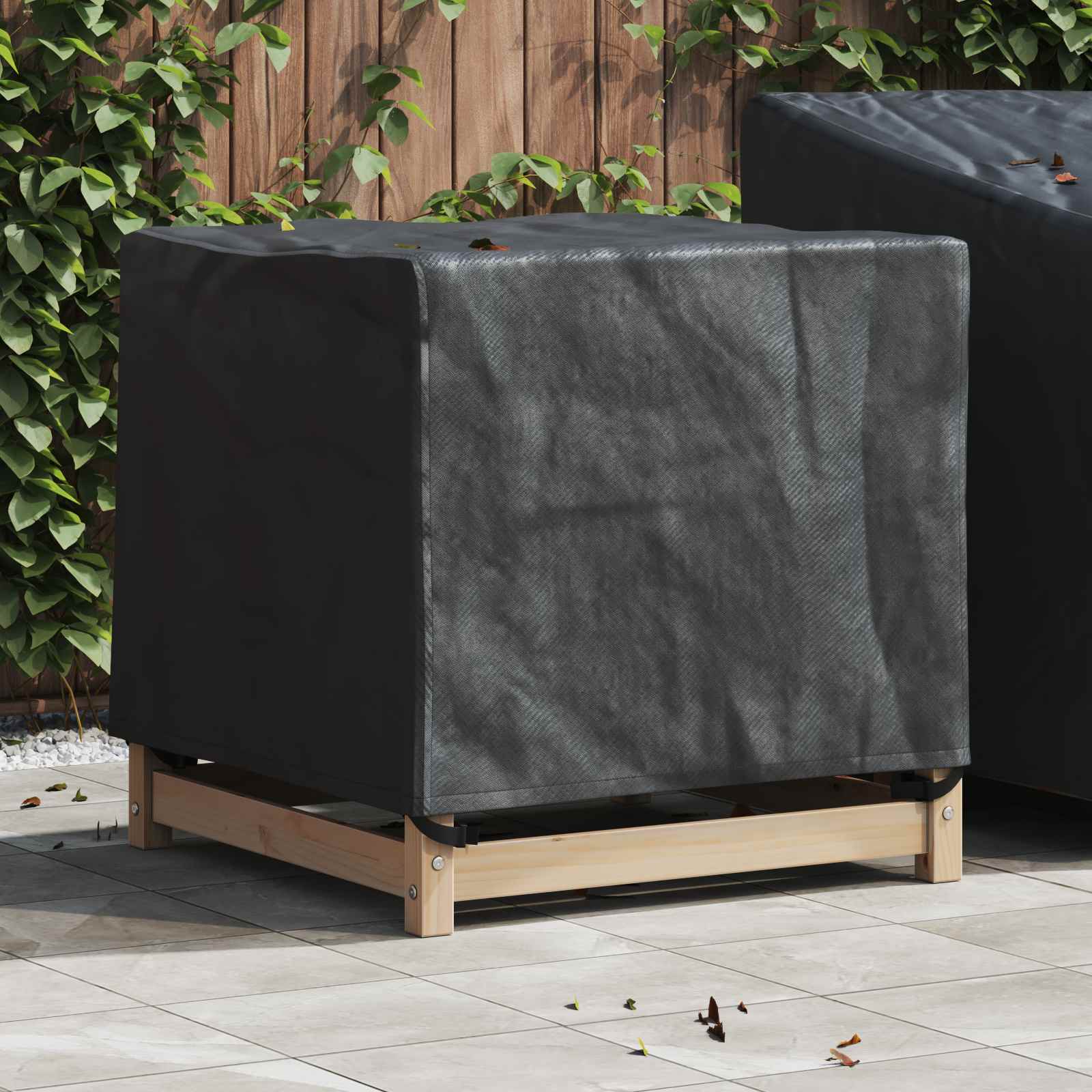 vidaXL Κάλυμμα επίπλων Μαύρο 64 x 64 x 65 εκ Ύφασμα Oxford 420D vidaXL Κάλυμμα επίπλων Μαύρο 64 x 64 x 65 εκ Ύφασμα Oxford 420D