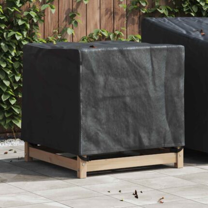 vidaXL Κάλυμμα επίπλων Μαύρο 74 x 74 x 60 εκ Ύφασμα Oxford 210D
