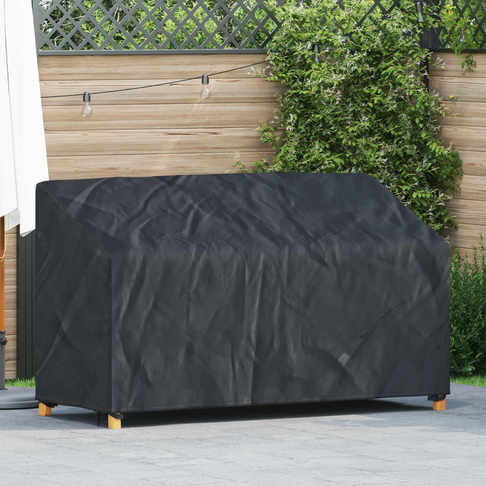vidaXL Κάλυμμα Παγκάκι Κήπου 165 x 70 x 65 / 94 cm Ύφασμα Oxford 420D vidaXL Κάλυμμα Παγκάκι Κήπου 165 x 70 x 65 / 94 cm Ύφασμα Oxford 420D