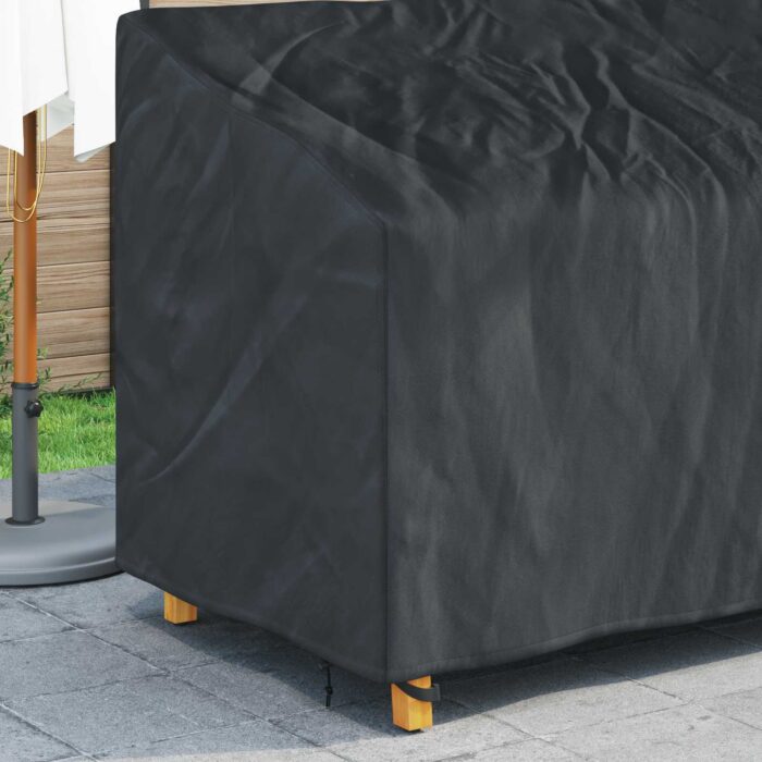 Κάλυμμα Παγκάκι Κήπου 185 x 85 x 65 / 94 εκ Ύφασμα Oxford 600D - Image 4