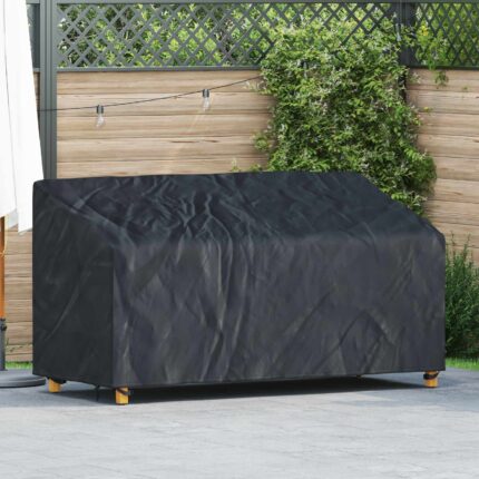 vidaXL Κάλυμμα Παγκάκι Κήπου 185 x 85 x 65 / 94 εκ Ύφασμα Oxford 600D