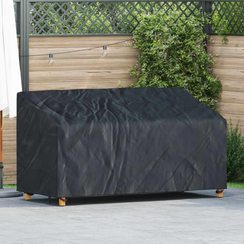 vidaXL Κάλυμμα Παγκάκι Κήπου 185 x 85 x 65 / 94 εκ Ύφασμα Oxford 600D