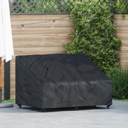vidaXL Κάλυμμα Παγκάκι Κήπου 130 x 95 x 40 / 80 εκ Ύφασμα Oxford 420D
