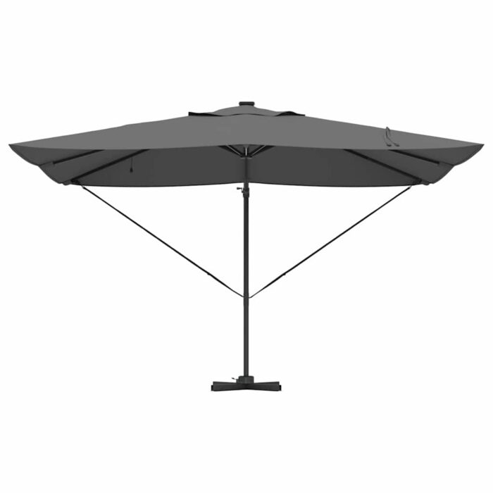 Ομπρέλα ηλίου με φώτα λωρίδας LED Ανθρακί 352 x 251 x 265 εκ. - Image 6
