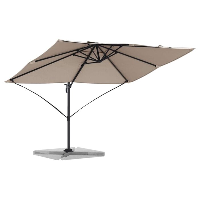 Ομπρέλα ηλίου Taupe 351 x 250 x 260 εκ - Image 3