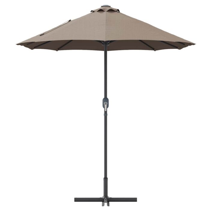 Ομπρέλα Κήπου Taupe 370 x 197 x 239 εκ. - Image 6