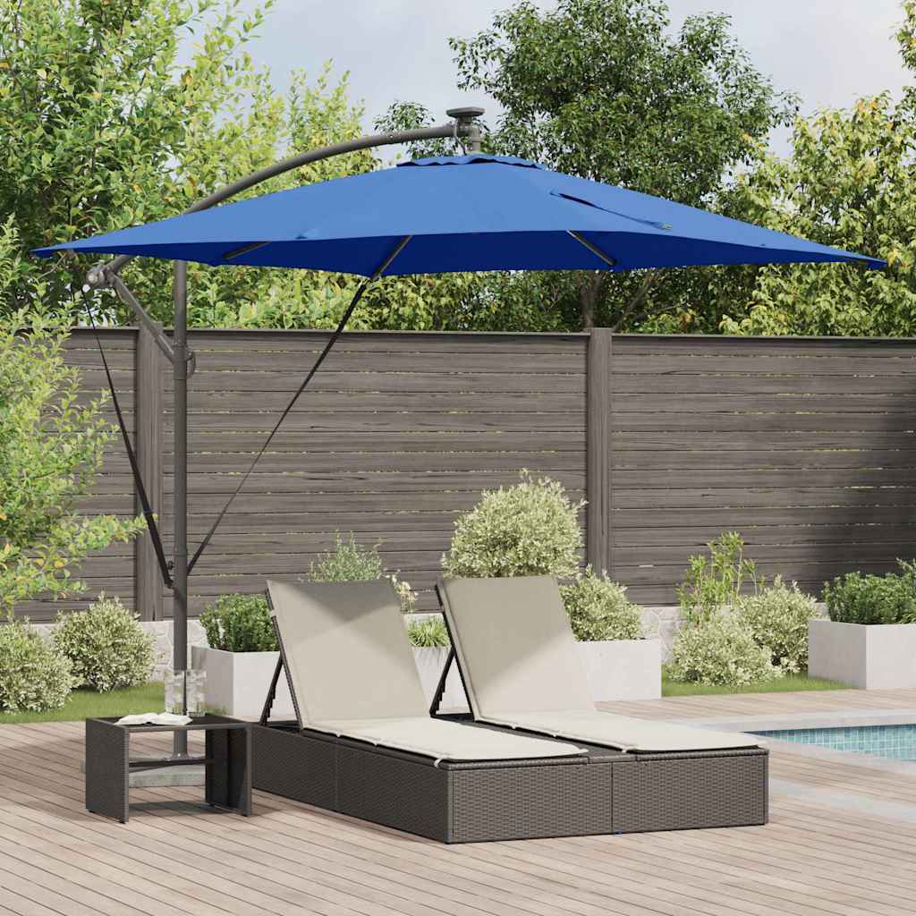 vidaXL Ομπρέλα ηλίου Αζούρ μπλε 249 x 249 x 250 εκ. vidaXL Ομπρέλα ηλίου Αζούρ μπλε 249 x 249 x 250 εκ.