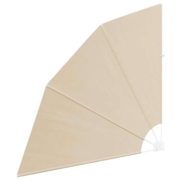 Αδιάφανο σκίαστρο μπαλκονιού 140 x 140 cm Πολυεστέρας Μπεζ - Image 4