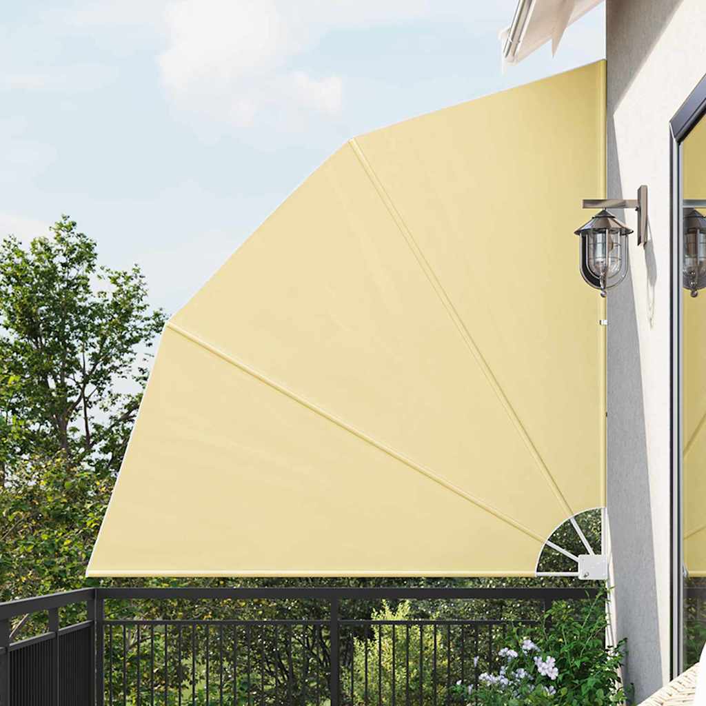 vidaXL Αδιάφανο σκίαστρο μπαλκονιού 210 x 210 cm Πολυεστέρας Άμμος vidaXL Αδιάφανο σκίαστρο μπαλκονιού 210 x 210 cm Πολυεστέρας Άμμος