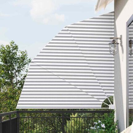 vidaXL Αδιάφανο σκίαστρο μπαλκονιού 210 x 210 cm Πολυεστέρας