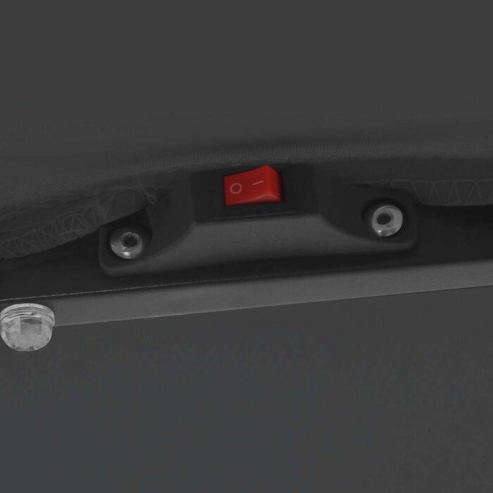 Ομπρέλα Κήπου με φώτα λωρίδας LED Ανθρακί 295 x 295 x 245 εκ - Image 7