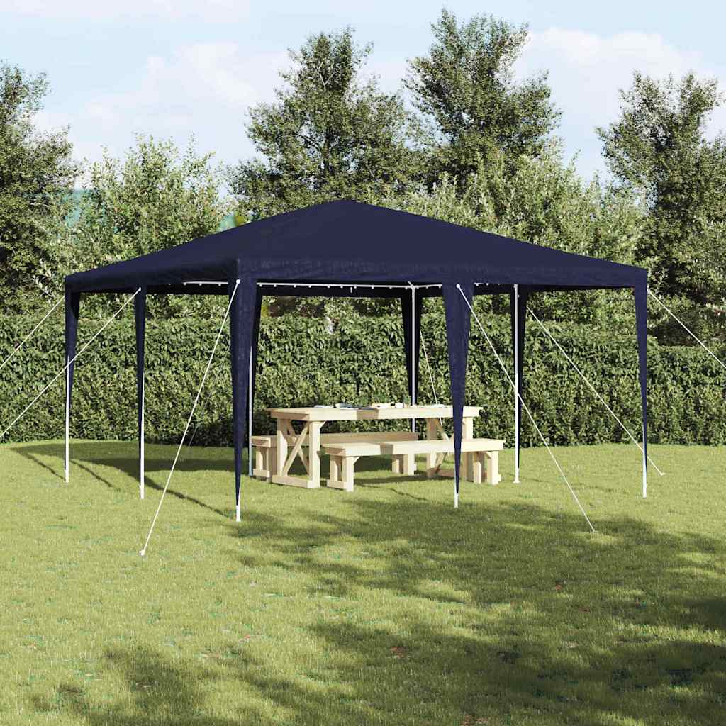 vidaXL Σκηνή Πάρτυ Μπλε 400 x 400 x 266 εκ Πολυαιθυλένιο και Ατσάλι vidaXL Σκηνή Πάρτυ Μπλε 400 x 400 x 266 εκ Πολυαιθυλένιο και Ατσάλι