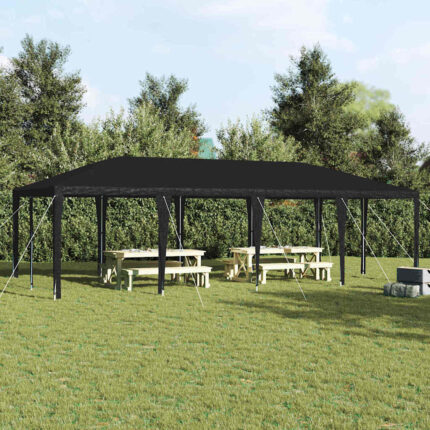 vidaXL Σκηνή Πάρτυ Ανθρακί 800 x 400 x 266 εκ Πολυαιθυλένιο και Ατσάλι