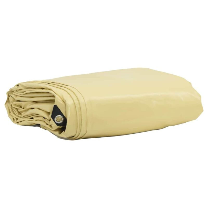vidaXL Τέντα 650g / m² Μπεζ 2