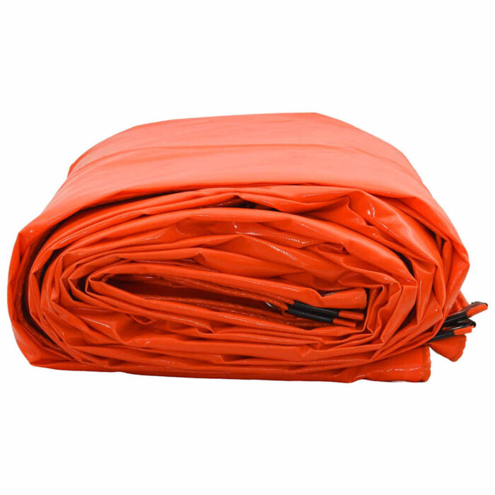 Τέντα 650g / m² Πορτοκαλί 1 x 2,5 m Καμβάς με επικάλυψη PVC - Image 5