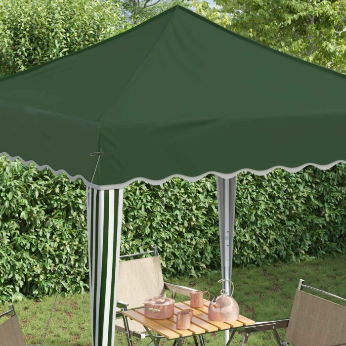 Αυτοσχέδιο Μόρφωση 195 x 195 x 245 εκ. Πράσινο Ύφασμα Όξφορντ - Image 4