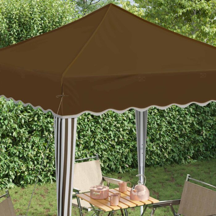 Αυτοσχέδιο Μόρφωση 195 x 195 x 245 εκ. Taupe Ύφασμα Όξφορντ - Image 4