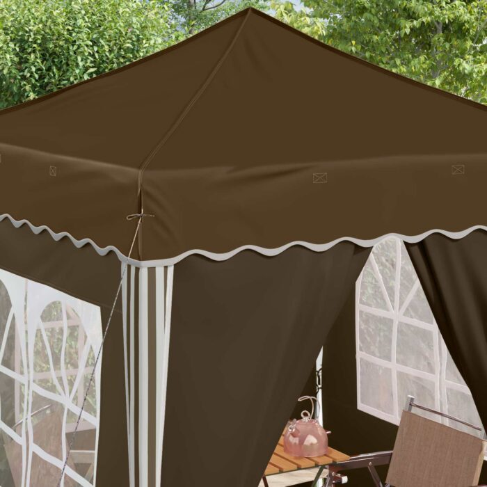 Αυτοσχέδιο Μόρφωση 195 x 195 x 245 εκ. Taupe Ύφασμα Όξφορντ - Image 4