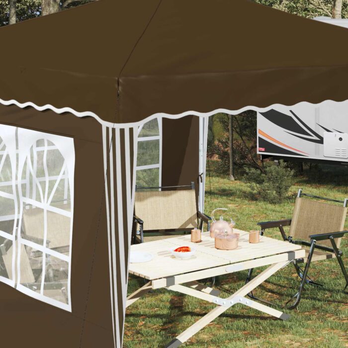 Αυτοσχέδιο Μόρφωση 288 x 288 x 245 εκ Taupe Ύφασμα Όξφορντ - Image 4