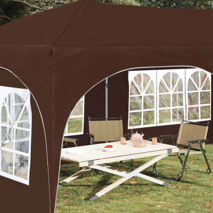 Αυτοσχέδιο Μόρφωση 575 x 288 x 245 εκ Καφέ Ύφασμα Όξφορντ - Image 3
