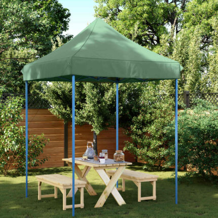 vidaXL Σκηνή Πάρτυ Πράσινο 200 x 200 x 306 εκ. Ύφασμα Όξφορντ