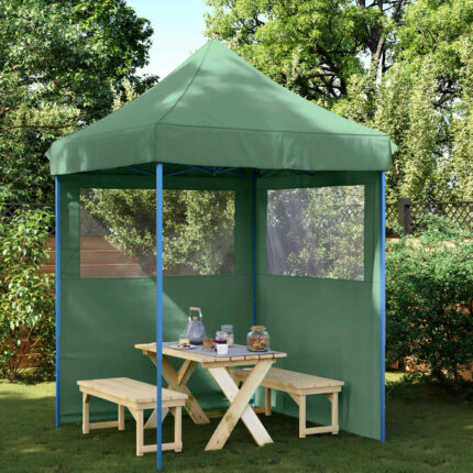 vidaXL Σκηνή Πάρτυ Πράσινο 200 x 200 x 306 εκ. Ύφασμα Όξφορντ