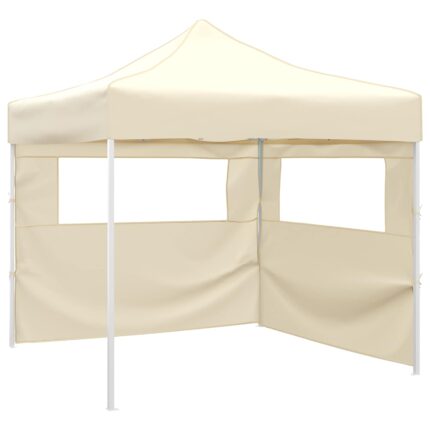 vidaXL Σκηνή Πάρτυ Κρεμ 291 x 291 x 315 εκ Ύφασμα Όξφορντ