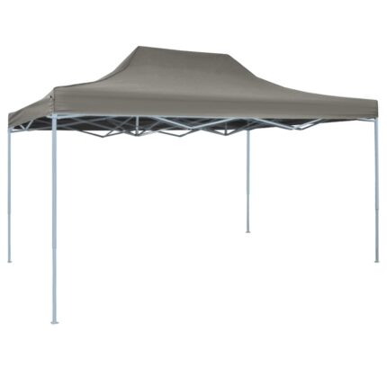 vidaXL Σκηνή Πάρτυ Ανθρακί 291 x 431 x 315 εκ. Ύφασμα Όξφορντ