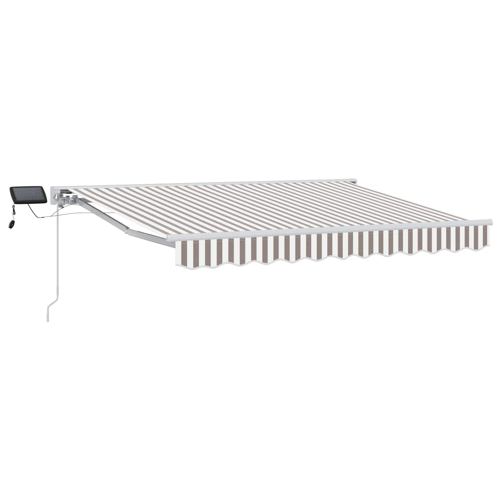 vidaXL Χειροκίνητο πλαίσιο τέντας με LED 3 vidaXL Χειροκίνητο πλαίσιο τέντας με LED 3