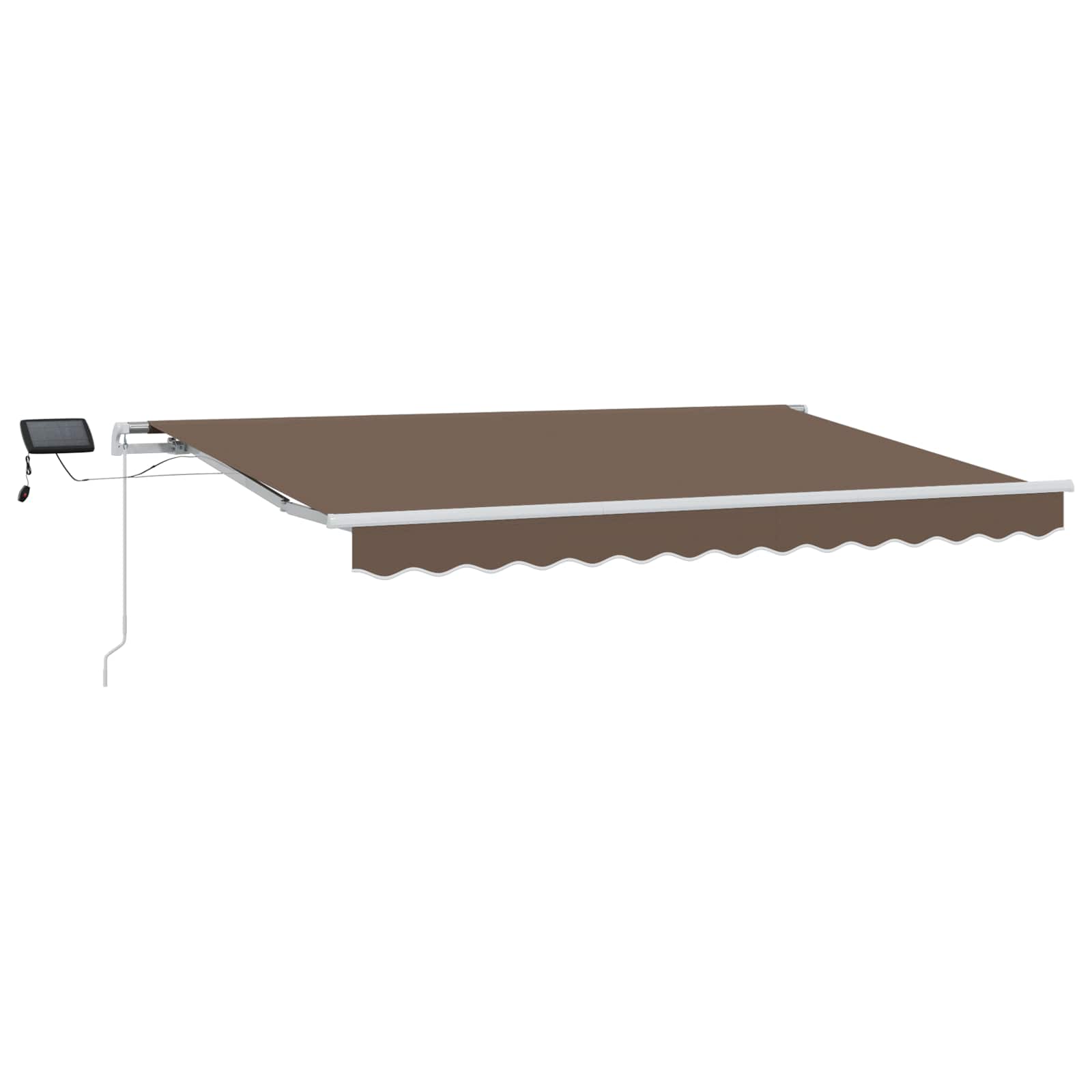 vidaXL Σκηνίτσα Αναδιπλούμενη Taupe 450 x 300 εκ Ύφασμα και Ατσάλι vidaXL Σκηνίτσα Αναδιπλούμενη Taupe 450 x 300 εκ Ύφασμα και Ατσάλι